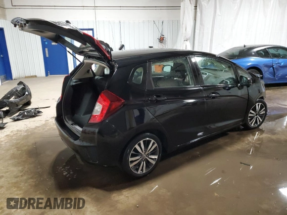 2015 Honda Fit EX with VIN 3HGGK5G84FM733919, listed as a Copart auction lot 89266455 with Not provided miles and Salvage title. Bid and sale history available at DreamBid. Image 3.