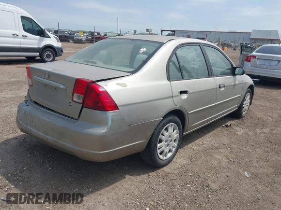 2004 Honda Civic LX with VIN 2HGES165X4H534246, listed as a IAAI auction lot 41921347 with 264,674 mi miles. Bid and sale history available at carsss.com. Image 4.