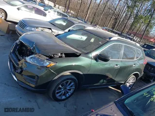 2019 Nissan Rogue SL with VIN 5N1AT2MT8KC782606, listed as a IAAI auction lot 41318079 with 185,355 mi miles. Bid and sale history available at carsss.com. Image 14.