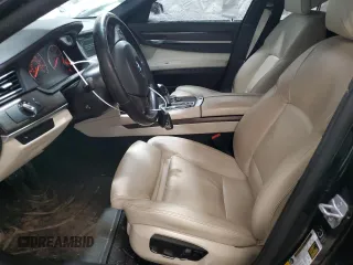 2013 BMW 7 Series 740i with VIN WBAYA6C5XDC995236, listed as a Copart auction lot 41581205 with 121,388 mi miles and Salvage Title. Bid and sale history available at carsss.com. Image 7.