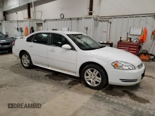 2012 Chevrolet Impala LT Retail with VIN 2G1WB5E39C1212420, listed as a Copart auction lot 55422405 with 197,252 mi miles and Non Repairable. Bid and sale history available at DreamBid. Image 4.
