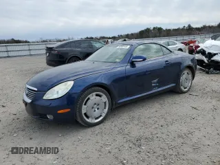 2003 Lexus SC with VIN JTHFN48Y730043556, listed as a Copart auction lot 46580145 with 189,424 mi miles and Salvage Title. Bid and sale history available at carsss.com. Image 1.