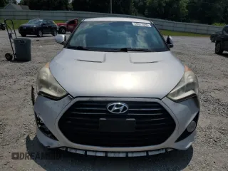 2014 Hyundai Veloster Turbo with VIN KMHTC6AE4EU182833, listed as a Copart auction lot 58911035 with 162,752 mi miles and Salvage title. Bid and sale history available at DreamBid. Image 5.