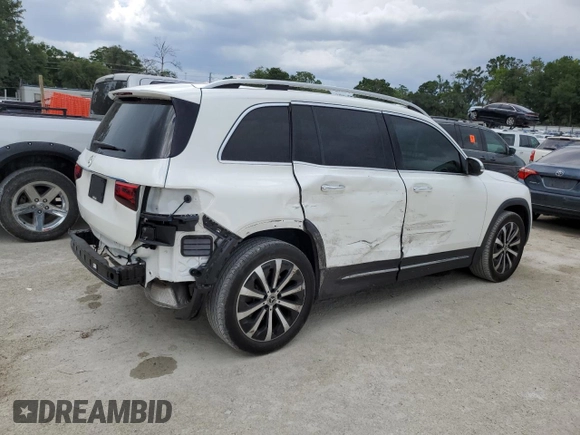 2021 Mercedes-Benz GLB 250 с VIN W1N4M4GB7MW130566, выставлен на аукционе Copart как лот 58500295 с пробегом 49 401 миль миль и Списание • Salvage title. История ставок и продаж доступна на DreamBid. Изображение 3.