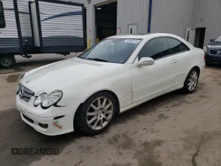 2007 Mercedes-Benz CLK 350 with VIN WDBTJ56H87F223011, listed as a Copart auction lot 45642314 with 155,996 mi miles and Salvage Title. Bid and sale history available at DreamBid. Image 1.