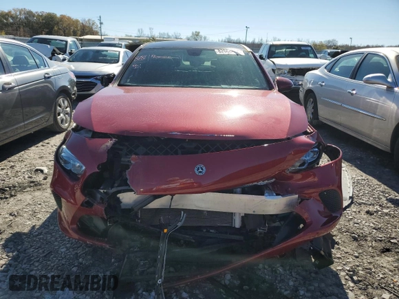 2022 Mercedes-Benz A 220 with VIN W1K3G4FB9NJ341090, listed as a Copart auction lot 82666884 with 31,696 mi miles and Salvage Title. Bid and sale history available at DreamBid. Image 5.