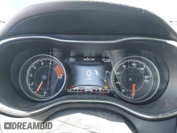 2019 Jeep Cherokee Limited with VIN 1C4PJLDX1KD173431, listed as a IAAI auction lot 42164174 with 87,870 mi miles and . Bid and sale history available at DreamBid. Image 7.