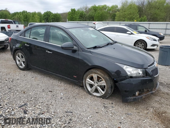 2012 Chevrolet Cruze 2LT with VIN 1G1PG5SC1C7405870, listed as a Copart auction lot 51646525 with 120,823 mi miles and Salvage Title. Bid and sale history available at DreamBid. Image 4.