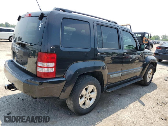 2010 Jeep Liberty Sport with VIN 1J4PN2GKXAW172869, listed as a Copart auction lot 60311115 with 137,965 mi miles and Salvage title. Bid and sale history available at DreamBid. Image 3.
