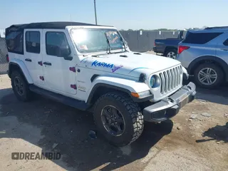 2021 Jeep Wrangler Unlimited Sahara с VIN 1C4HJXEN5MW544607, выставлен на аукционе IAAI как лот 42000807 с пробегом Не указан миль и . История ставок и продаж доступна на DreamBid. Изображение 1.