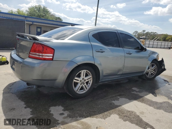 2009 Dodge Avenger SXT with VIN 1B3LC56B99N535484, listed as a Copart auction lot 49381645 with 186,049 mi miles and Salvage Title. Bid and sale history available at DreamBid. Image 3.