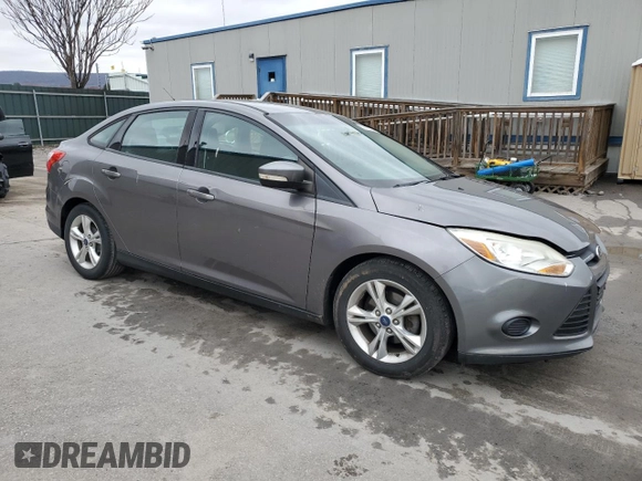 2014 Ford Focus SE with VIN 1FADP3F27EL179253, listed as a Copart auction lot 52913225 with 106,292 mi miles and Salvage Title. Bid and sale history available at DreamBid. Image 4.