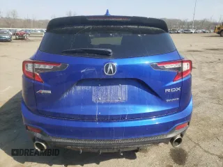 2022 Acura RDX PMC Edition with VIN 5J8TC2H86NL007987, listed as a Copart auction lot 44379844 with 0 mi miles. Bid and sale history available at carsss.com. Image 6.
