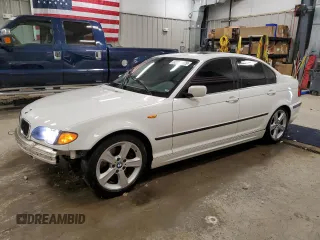 2004 BMW 3 Series 330xi with VIN WBAEW53474PG10944, listed as a Copart auction lot 52017375 with 216,654 mi miles and Clean Title. Bid and sale history available at carsss.com. Image 1.