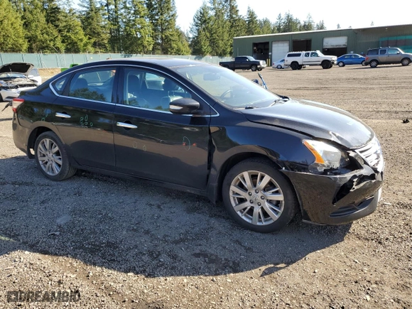 2014 Nissan Sentra SV with VIN 3N1AB7AP8EY282116, listed as a Copart auction lot 47795445 with 58,853 mi miles and Salvage Title. Bid and sale history available at carsss.com. Image 4.