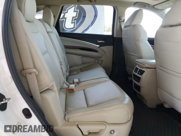 2016 Acura MDX with VIN 5FRYD4H21GB017596, listed as a Copart auction lot 60732925 with Not provided miles and Salvage title. Bid and sale history available at DreamBid. Image 11.