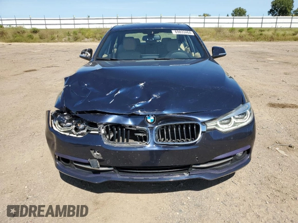 2016 BMW 3 Series 328d z VIN WBA8E5C50GK388562, wystawiony jako Copart lot #69833464 z przebiegiem 93 762 mil mil oraz Czysty tytuł • Clean title. Historia ofert i sprzedaży dostępna na DreamBid. Obrazek 5.
