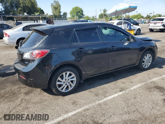 2012 Mazda 3 i Touring with VIN JM1BL1L86C1559073, listed as a Copart auction lot 65226515 with 139,665 mi miles and Salvage title. Bid and sale history available at DreamBid. Image 3.