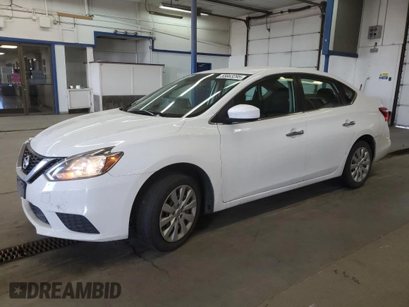 2018 Nissan Sentra S with VIN 3N1AB7AP7JY221916, listed as a Copart auction lot 55663295 with 107,886 mi miles and Salvage Title. Bid and sale history available at DreamBid. Image 1.