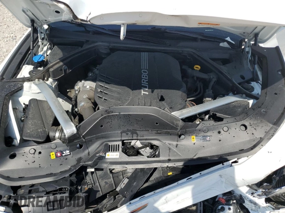 2023 Genesis G70 3.3T with VIN KMTG54TE7PU117917, listed as a Copart auction lot 73748604 with 33,688 mi miles and Clean Title. Bid and sale history available at DreamBid. Image 11.