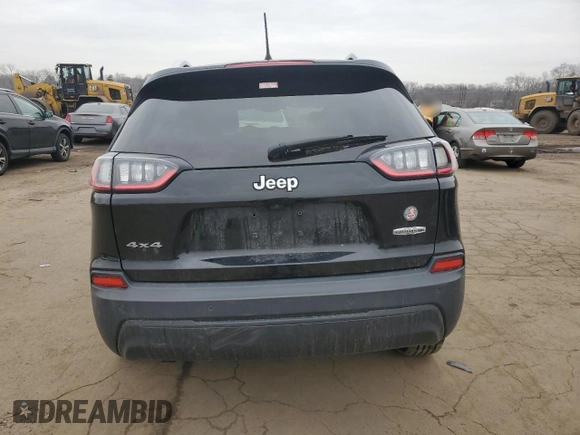 2020 Jeep Cherokee Latitude Plus with VIN 1C4PJMLB0LD545502, listed as a Copart auction lot 45426445 with 139,852 mi miles and Salvage Title. Bid and sale history available at DreamBid. Image 6.