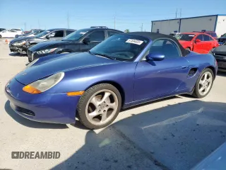 1999 Porsche Boxster z VIN WP0CA2980XU629582, wystawiony jako Copart lot #57534035 z przebiegiem 190 873 mil mil oraz Czysty tytuł • Clean title. Historia ofert i sprzedaży dostępna na DreamBid. Obrazek 1.