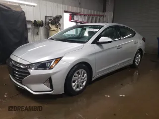 2019 Hyundai Elantra SE with VIN 5NPD74LF7KH497820, listed as a Copart auction lot 52046905 with 217,706 mi miles and Clean Title. Bid and sale history available at DreamBid. Image 1.