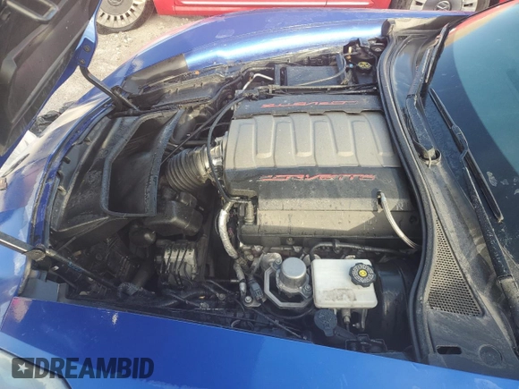 2019 Chevrolet Corvette Grand Sport 2LT with VIN 1G1YY3D77K5122132, listed as a Copart auction lot 75643214 with 0 mi miles and Non Repairable. Bid and sale history available at carsss.com. Image 11.