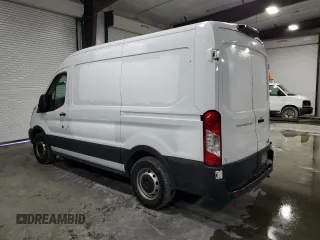 2019 Ford Transit with VIN 1FTYE1CMXKKB76439, listed as a Copart auction lot 43841795 with 232,061 mi miles and Salvage Title. Bid and sale history available at DreamBid. Image 2.