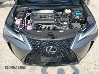 2024 Lexus UX with VIN JTHUCJDH3S2001180, listed as a Copart auction lot 67561984 with 9,968 mi miles and Salvage Title. Bid and sale history available at carsss.com. Image 11.
