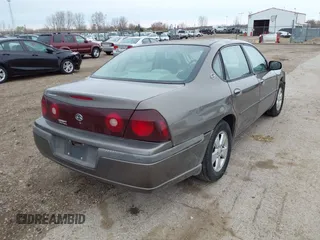2003 Chevrolet Impala with VIN 2G1WF52E239175562, listed as a IAAI auction lot 41956437 with 232,127 mi miles and . Bid and sale history available at DreamBid. Image 4.