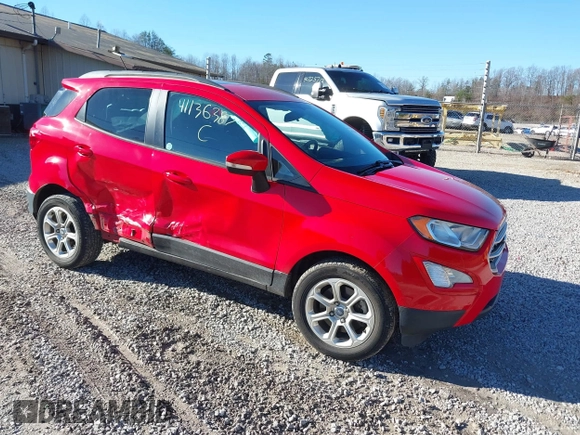 2019 Ford EcoSport SE с VIN MAJ3S2GE4KC263216, выставлен на аукционе IAAI как лот 41136387 с пробегом 72 323 миль миль и . История ставок и продаж доступна на DreamBid. Изображение 1.