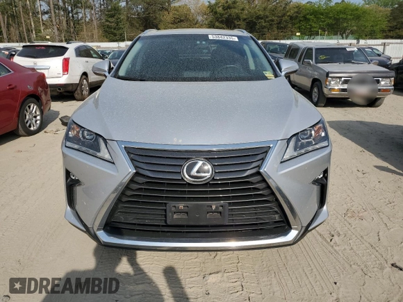2016 Lexus RX 350 F Sport with VIN 2T2BZMCA0GC002174, listed as a Copart auction lot 53842335 with 84,536 mi miles and Salvage Title. Bid and sale history available at carsss.com. Image 5.