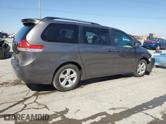 2012 Toyota Sienna LE AAS with VIN 5TDKK3DC8CS216589, listed as a Copart auction lot 48870695 with 219,270 mi miles and Salvage Title. Bid and sale history available at carsss.com. Image 3.