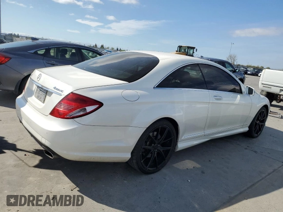 2010 Mercedes-Benz CL-Class CL 550 with VIN WDDEJ8GB2AA025203, listed as a Copart auction lot 50587715 with 133,283 mi miles and Salvage Title. Bid and sale history available at carsss.com. Image 3.