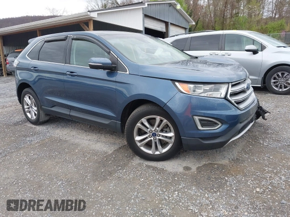 2018 Ford Edge SEL with VIN 2FMPK4J8XJBC35568, listed as a IAAI auction lot 41964368 with 59,024 mi miles. Bid and sale history available at carsss.com. Image 1.