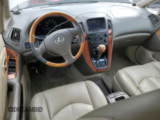 2001 Lexus RX 300 with VIN JTJHF10U510206858, listed as a Copart auction lot 80909304 with 219,722 mi miles and Salvage Title. Bid and sale history available at carsss.com. Image 8.