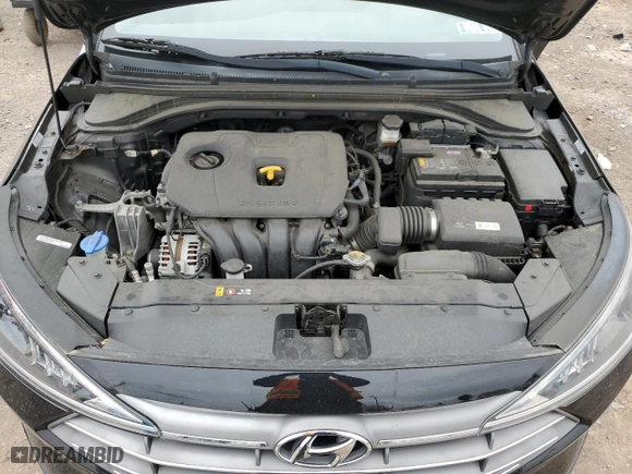 2019 Hyundai Elantra SE with VIN KMHD74LF3KU781169, listed as a Copart auction lot 42760235 with 0 mi miles and Salvage Title. Bid and sale history available at carsss.com. Image 11.