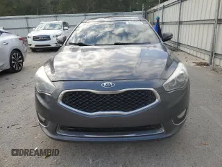 2015 Kia Cadenza Premium with VIN KNALN4D72F5186579, listed as a Copart auction lot 80025434 with 215,273 mi miles and Salvage Title. Bid and sale history available at carsss.com. Image 5.