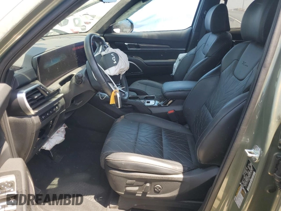 2024 Kia Telluride SX Prestige X-Pro with VIN 5XYP5DGC0RG460032, listed as a Copart auction lot 58527925 with 32,423 mi miles and Salvage title. Bid and sale history available at DreamBid. Image 7.