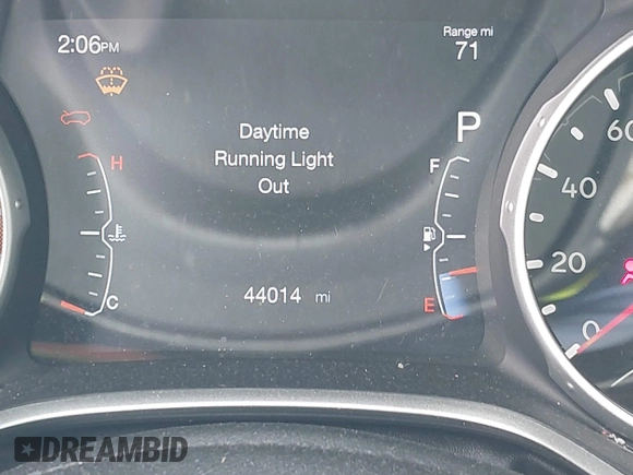 2018 Jeep Compass Altitude with VIN 3C4NJDBBXJT453197, listed as a IAAI auction lot 41955264 with 44,014 mi miles and . Bid and sale history available at carsss.com. Image 15.