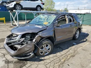2011 Honda CR-V EX-L z VIN 5J6RE4H79BL043412, wystawiony jako Copart lot #56360575 z przebiegiem Nie podano mil oraz Szkoda całkowita • Salvage title. Historia ofert i sprzedaży dostępna na DreamBid. Obrazek 1.