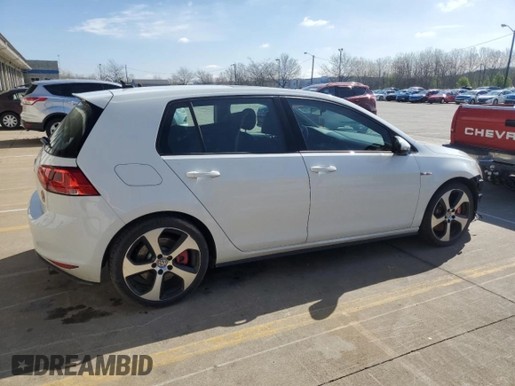 2017 Volkswagen GTI S with VIN 3VW547AU3HM011262, listed as a Copart auction lot 52087165 with 76,054 mi miles and Salvage Title. Bid and sale history available at DreamBid. Image 3.