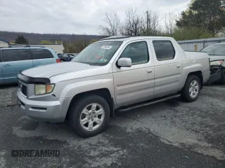 2007 Honda Ridgeline RTL w/Leather with VIN 2HJYK16597H524044, listed as a Copart auction lot 52800245 with 210,187 mi miles and Clean Title. Bid and sale history available at carsss.com. Image 1.