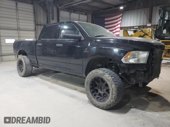 2012 Ram 2500 ST with VIN 3C6UD5CL8CG284753, listed as a Copart auction lot 52860495 with 237,367 mi miles and Salvage title. Bid and sale history available at DreamBid. Image 4.