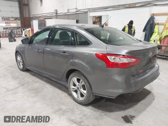 2014 Ford Focus SE with VIN 1FADP3F26EL446138, listed as a IAAI auction lot 42007291 with 201,261 mi miles. Bid and sale history available at carsss.com. Image 3.
