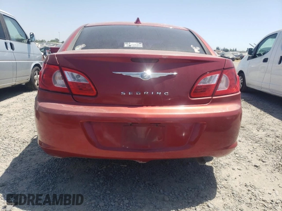 2008 Chrysler Sebring LX with VIN 1C3LC46J98N218436, listed as a Copart auction lot 59474214 with 152,883 mi miles and Salvage Title. Bid and sale history available at carsss.com. Image 6.