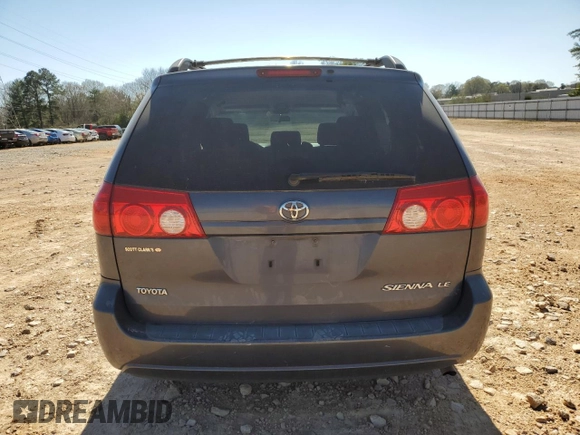 2008 Toyota Sienna CE with VIN 5TDZK23C58S204966, listed as a Copart auction lot 49763445 with 358,448 mi miles and Clean Title. Bid and sale history available at carsss.com. Image 6.