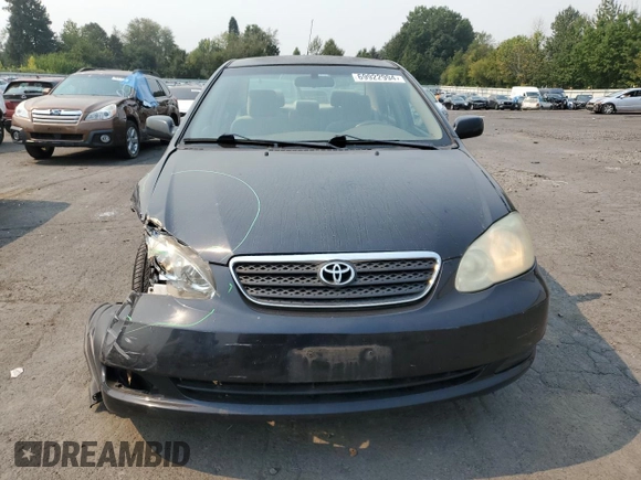 2005 Toyota Corolla CE with VIN 1NXBR32E45Z518441, listed as a Copart auction lot 69922994 with 214,250 mi miles and Salvage Title. Bid and sale history available at DreamBid. Image 5.
