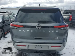 2022 Nissan Pathfinder Platinum with VIN 5N1DR3DK7NC211119, listed as a Copart auction lot 48233615 with 30,638 mi miles and Salvage Title. Bid and sale history available at carsss.com. Image 6.